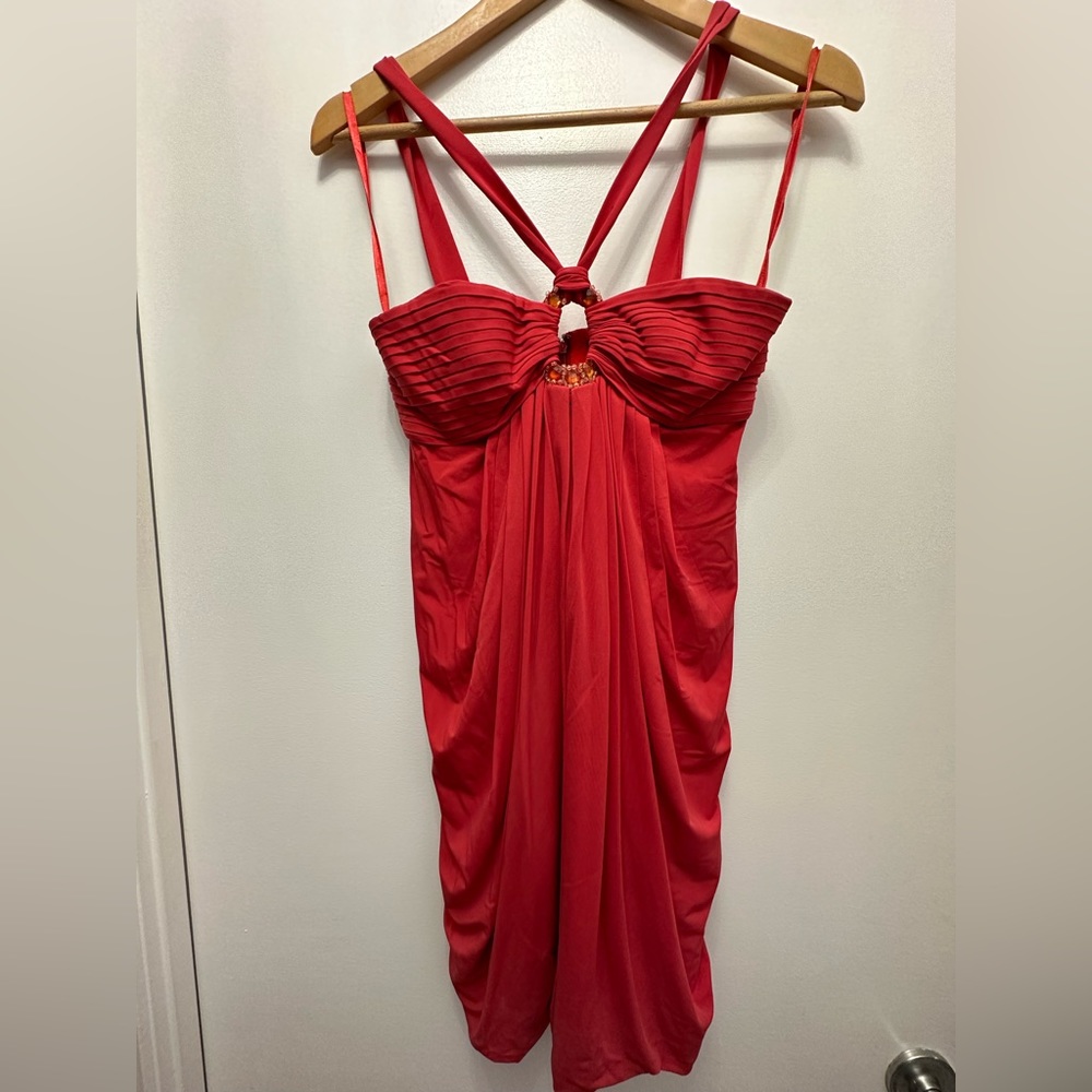 Red bcbg dress, xxs